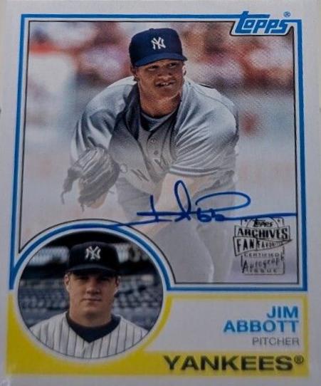 Jim Abbott #83FF-JA