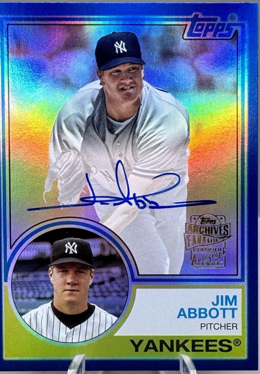 Jim Abbott [Blue] #83FF-JA