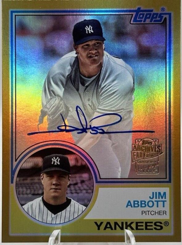 Jim Abbott [Gold] #83FF-JA