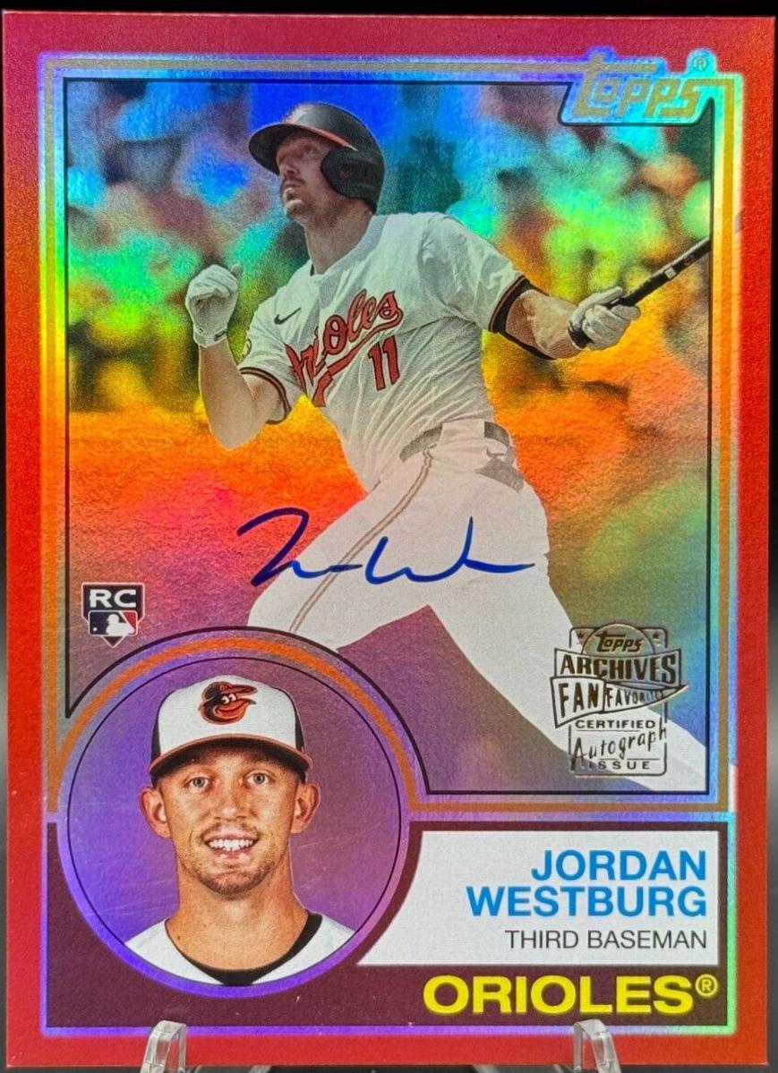 Jordan Westburg [Red] #83FF-JW