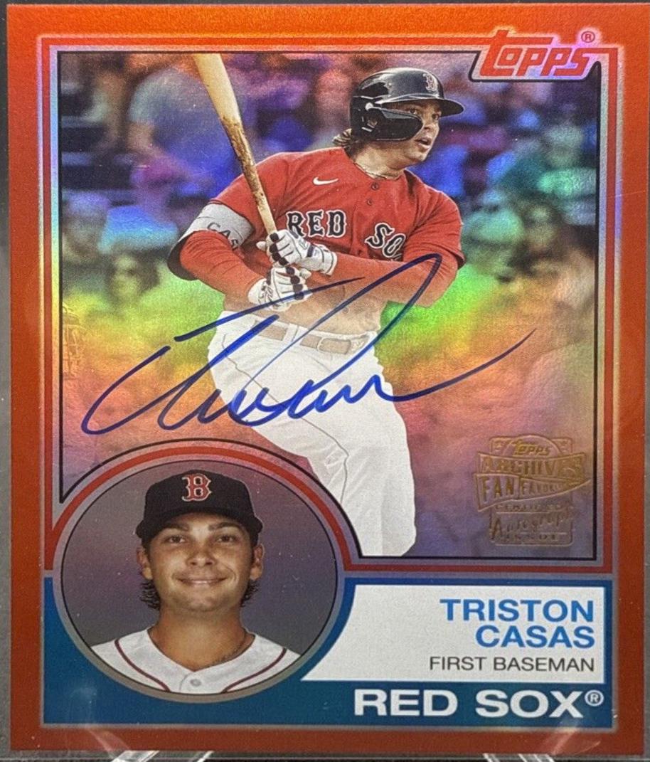 Triston Casas [Red] #83FF-TC