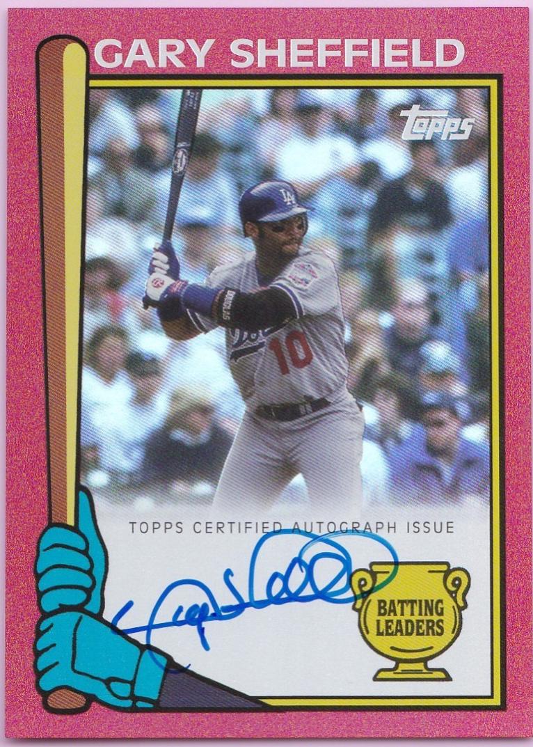 Gary Sheffield [Red] #90BLA-GS
