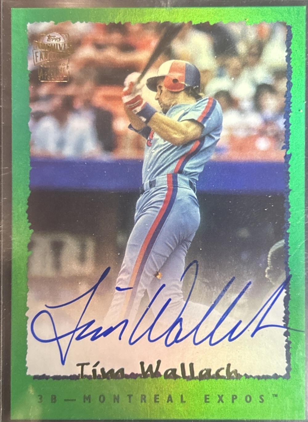 Tim Wallach [Green] #95FF-TW