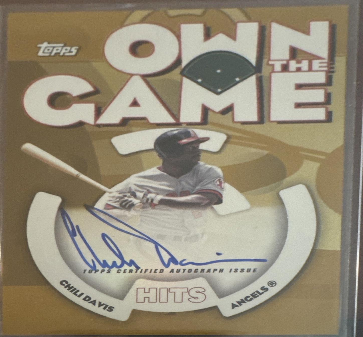 Chili Davis [Gold Foilboard] #06OGA-CD