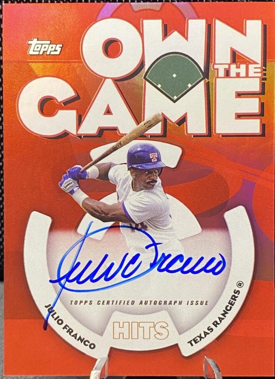 Julio Franco [Red Foilboard] #06OGA-JF