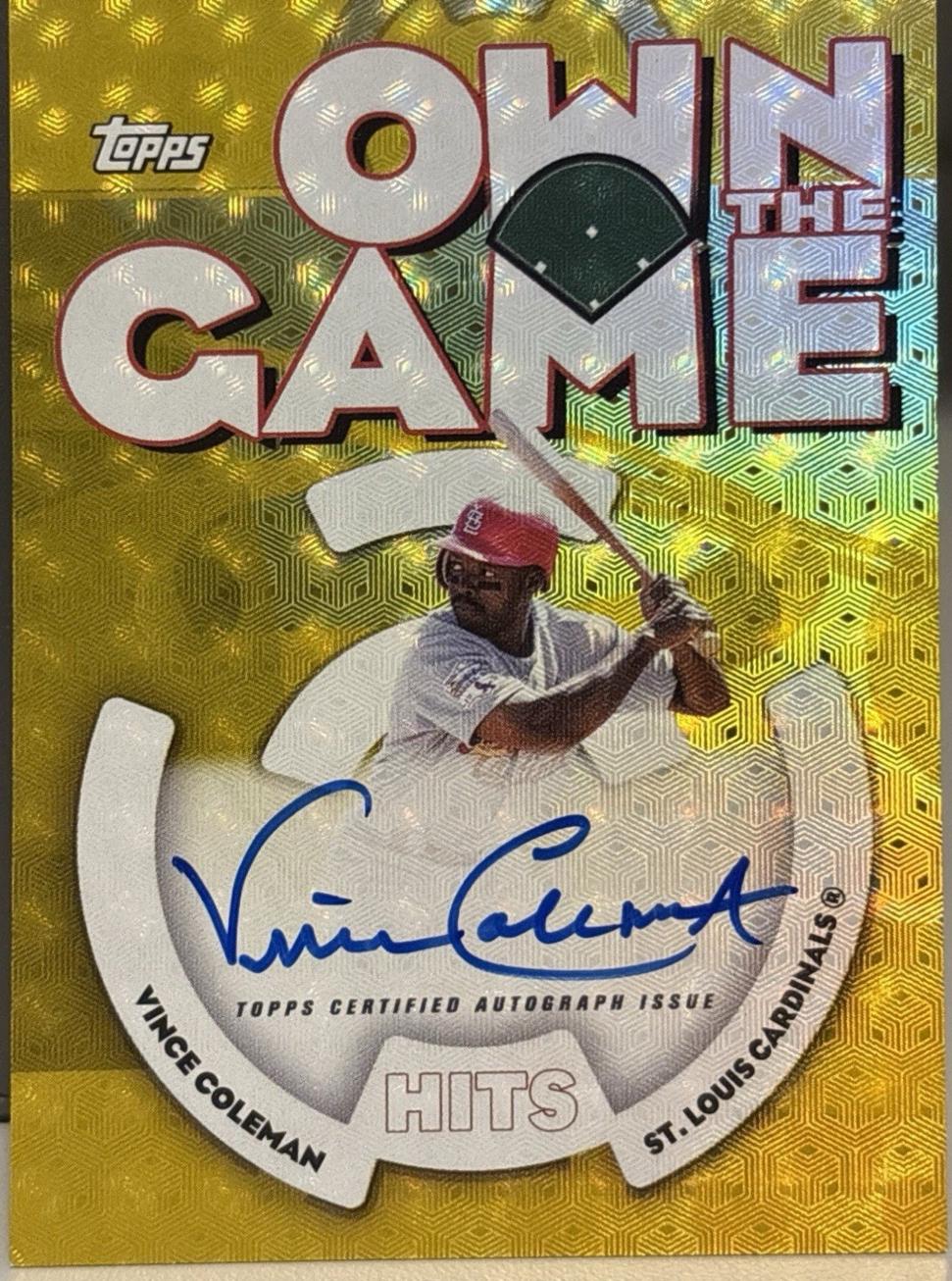 Vince Coleman [Foilfractor] #06OGA-VC