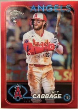Trey Cabbage [Red Refractor] #226