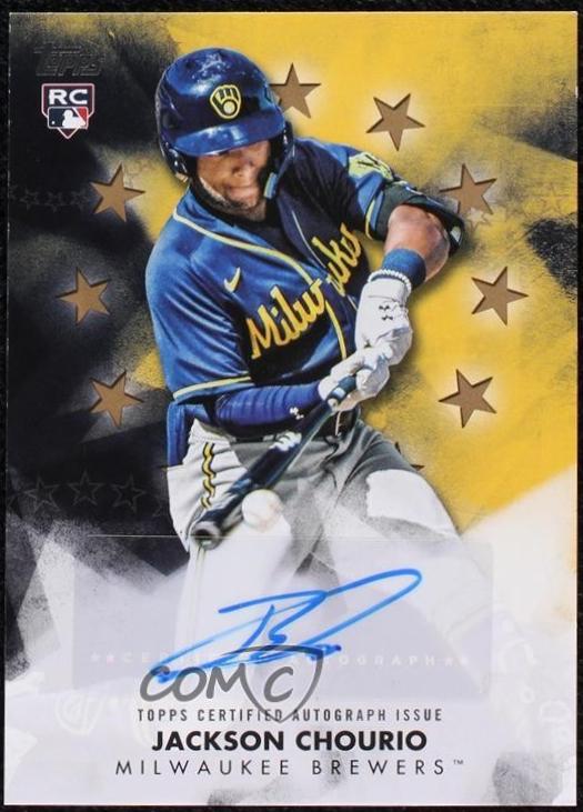 Jackson Chourio [Gold] #BSA-JC