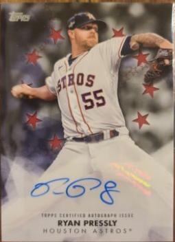 Ryan Pressly [Red] #BSA2-RP