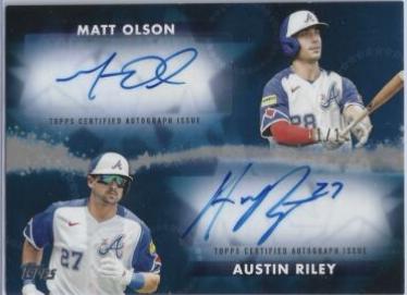 Austin Riley / Matt Olson [Platinum] #BSDA2-OLR