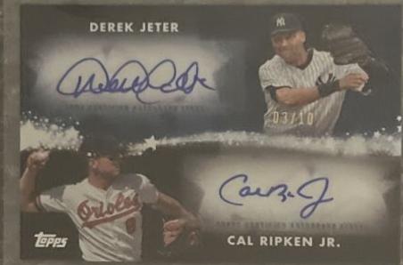 Cal Ripken Jr. / Derek Jeter #BSDA2-JRJ