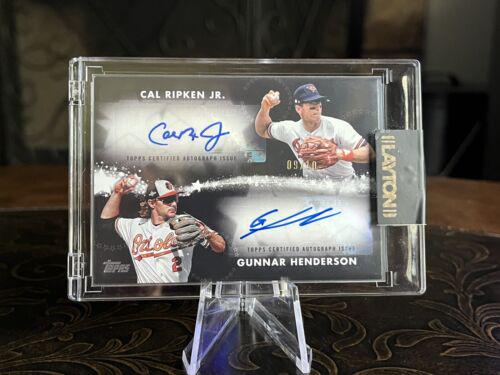 Gunnar Henderson / Cal Ripken Jr. #BSDA2-RJH