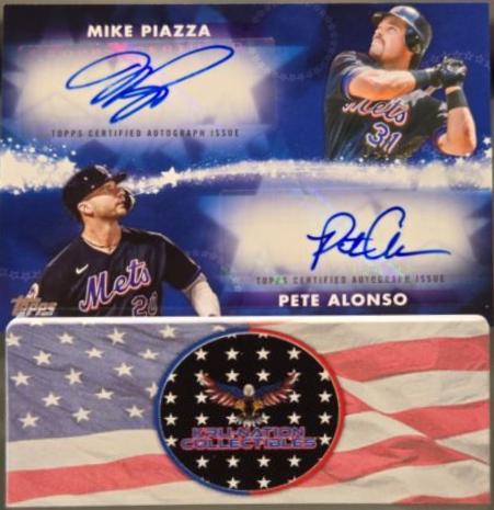 Pete Alonso / Mike Piazza #BSDA-PAL