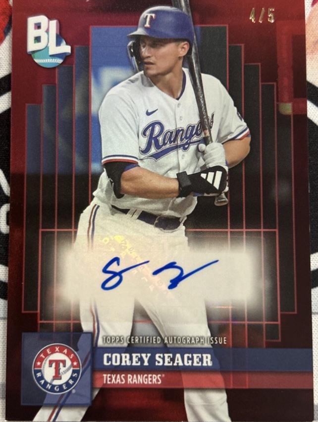 Corey Seager [Red Foil] #BLA-CS
