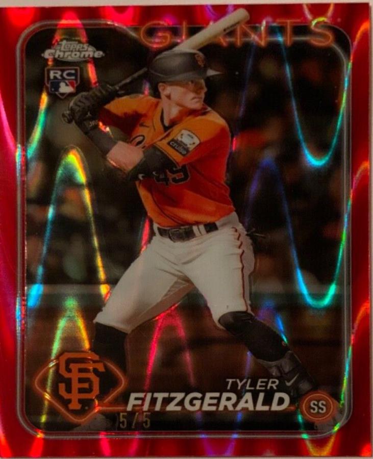 Tyler Fitzgerald [RayWave Red Refractor] #131