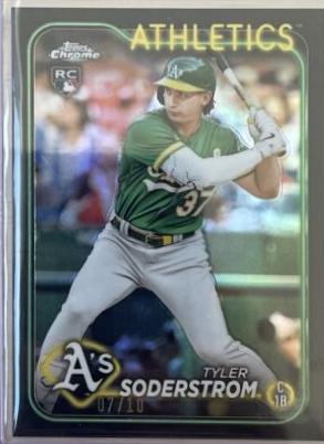 Tyler Soderstrom [Black Refractor] #298
