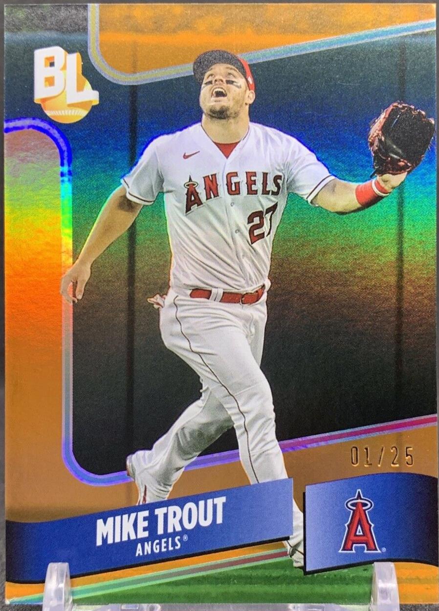 Mike Trout [Orange] #WR-3