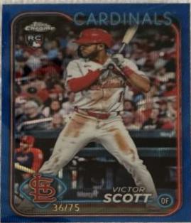 Victor Scott [Blue Wave Refractor] #251