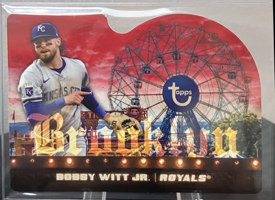 Bobby Witt Jr. [Red Die-Cut Variation] #46