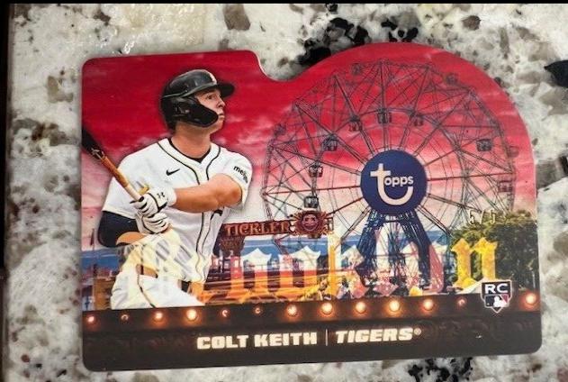 Colt Keith [Red Die-Cut Variation] #48
