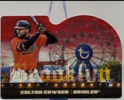 Colton Cowser [Red Die-Cut Variation] #25