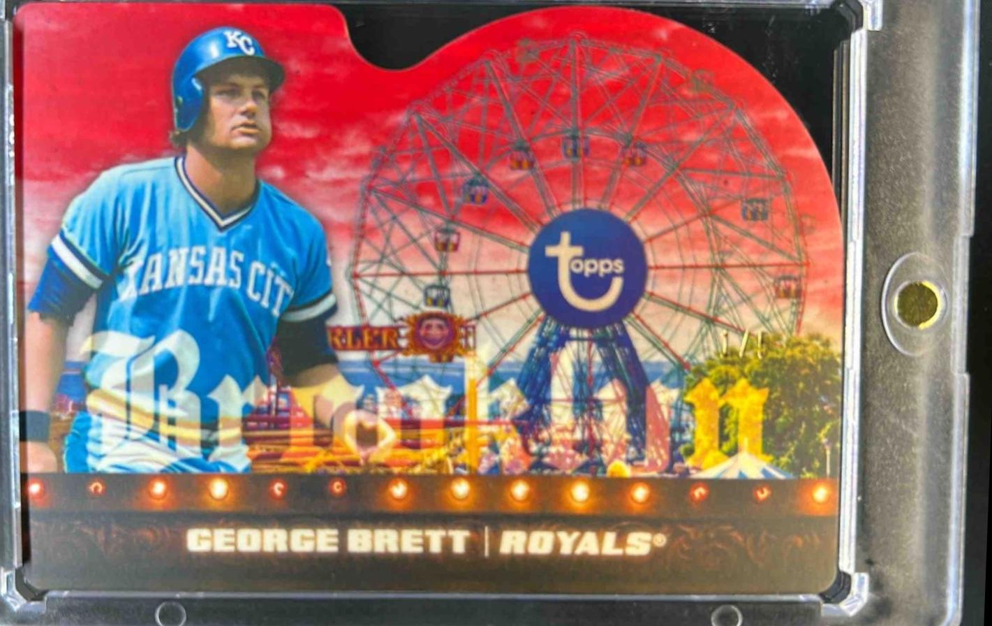 George Brett [Red Die-Cut Variation] #3