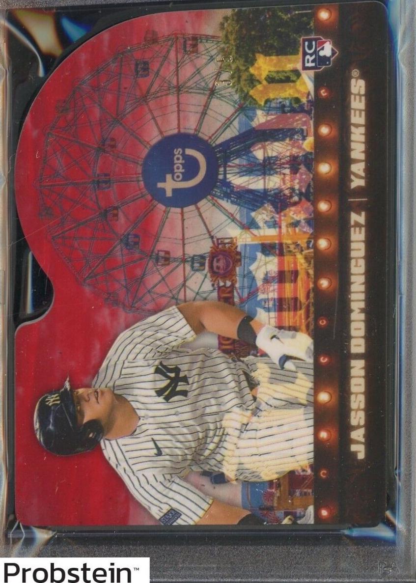 Jasson Dominguez [Red Die-Cut Variation] #21
