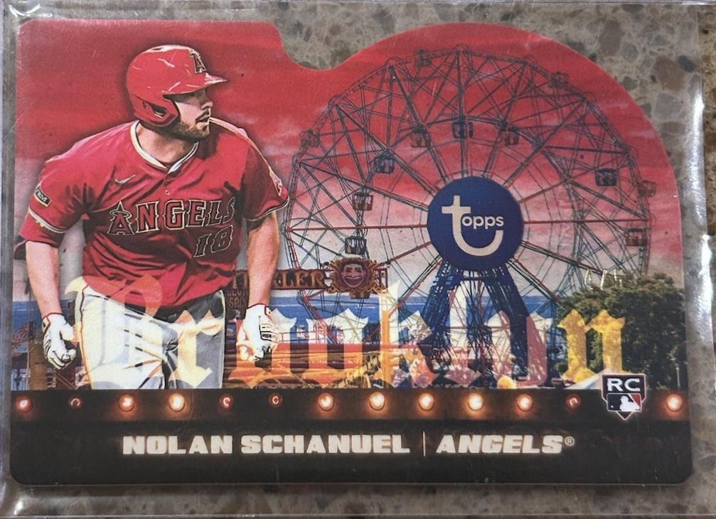 Nolan Schanuel [Red Die-Cut Variation] #14