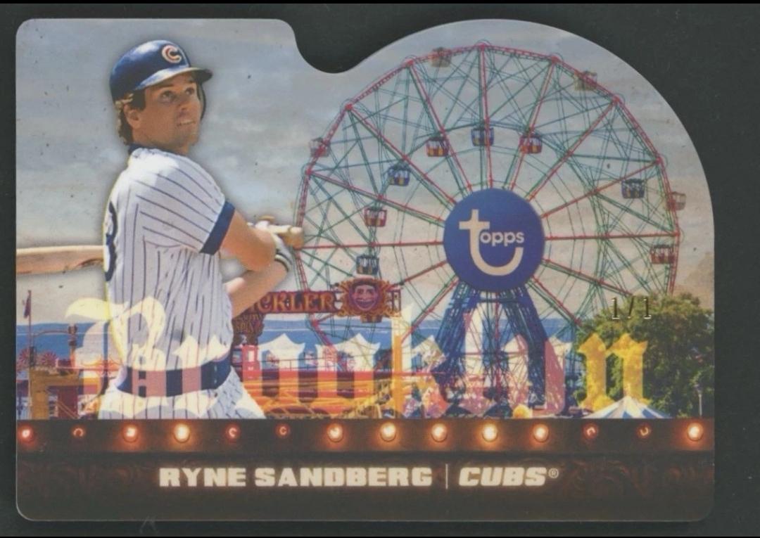 Ryne Sandberg [Platinum Die-Cut Variation] #39