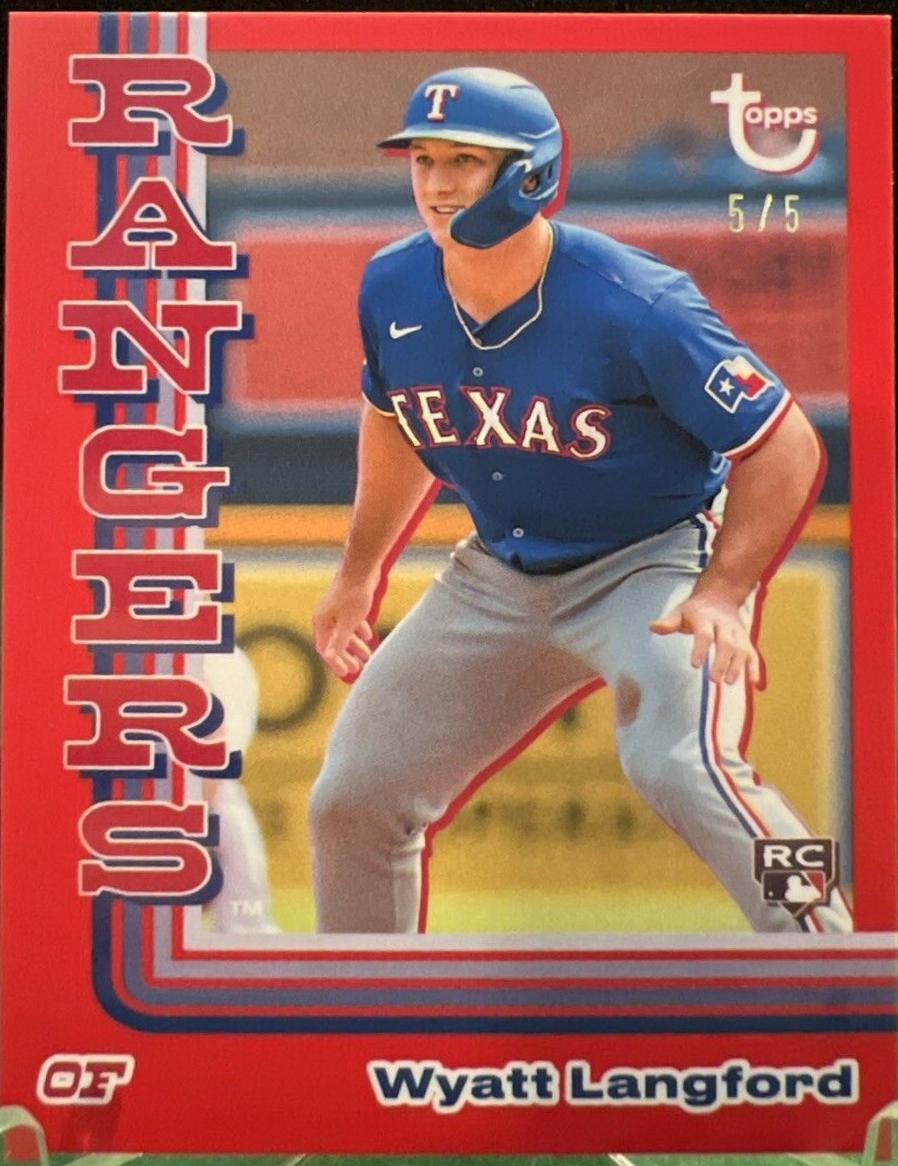 Wyatt Langford [Red] #12