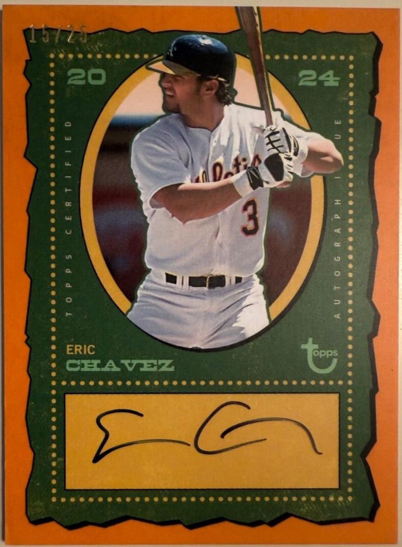 Eric Chavez [Orange] #AC-ECH