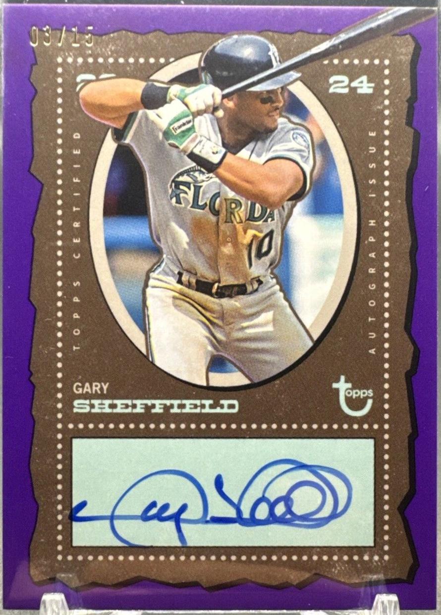 Gary Sheffield [Purple] #AC-GSH