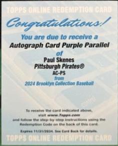 Paul Skenes [Purple] #AC-PS
