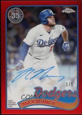 Max Muncy [Red Refractor] #89CBA-MM