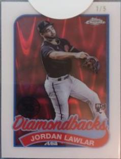 Jordan Lawlar [Red RayWave] #89BCL-14