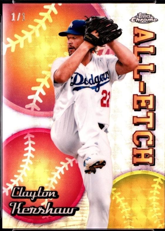 Clayton Kershaw [Superfractor] #CAE-19