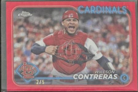 Willson Contreras [Red Wave Refractor] #234
