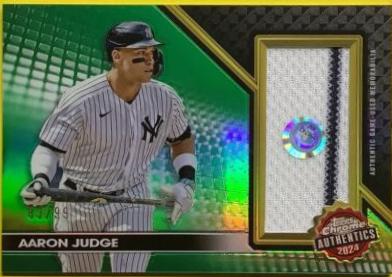 Aaron Judge [Green Refractor] #TCA-AJ