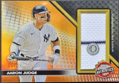 Aaron Judge [Orange Refractor] #TCA-AJ