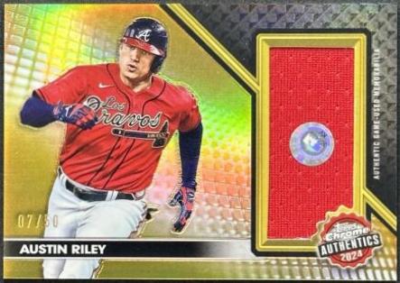 Austin Riley [Gold Refractor] #TCA-ARI
