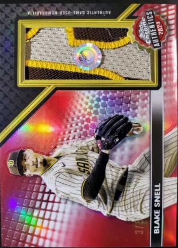 Blake Snell [Red Refractor] #TCA-BS