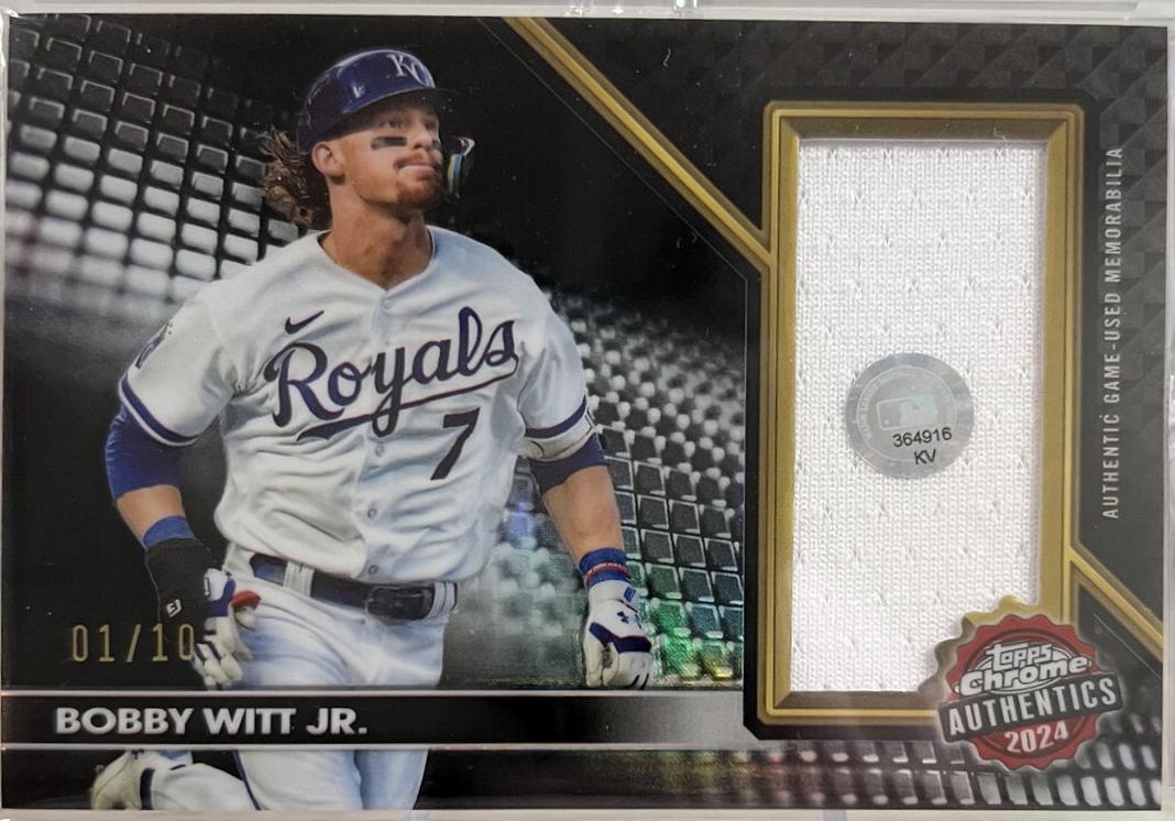 Bobby Witt Jr. [Black Refractor] #TCA-BW