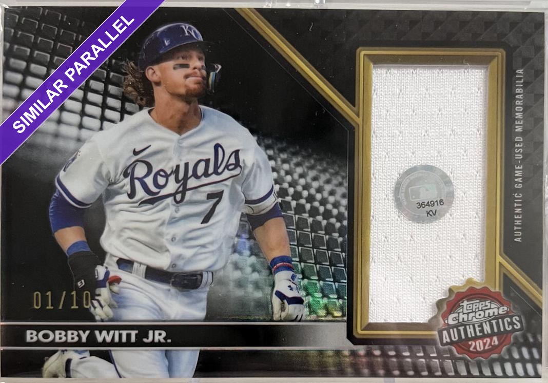 Bobby Witt Jr. [Green Refractor] #TCA-BW