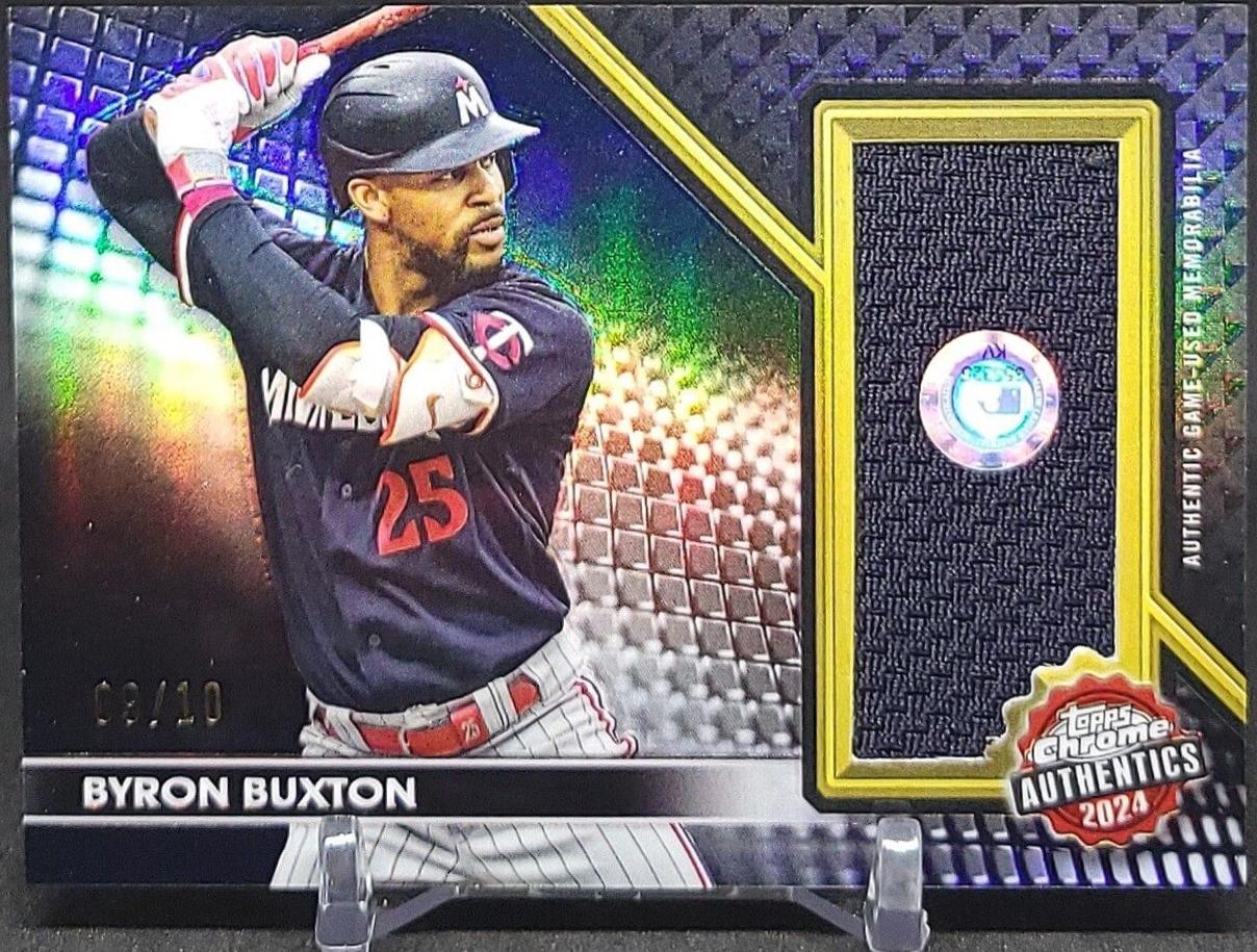 Byron Buxton [Black Refractor] #TCA-BB