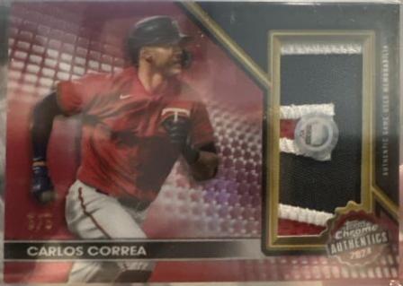 Carlos Correa [Red Refractor] #TCA-CCO