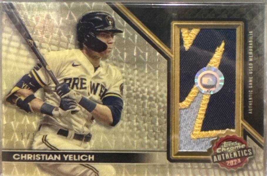 Christian Yelich [Superfractor] #TCA-CY