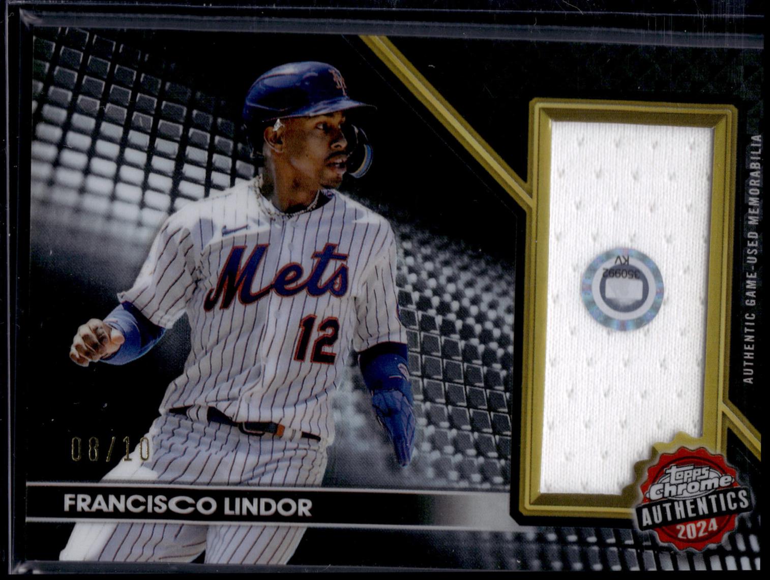 Francisco Lindor [Black Refractor] #TCA-FL