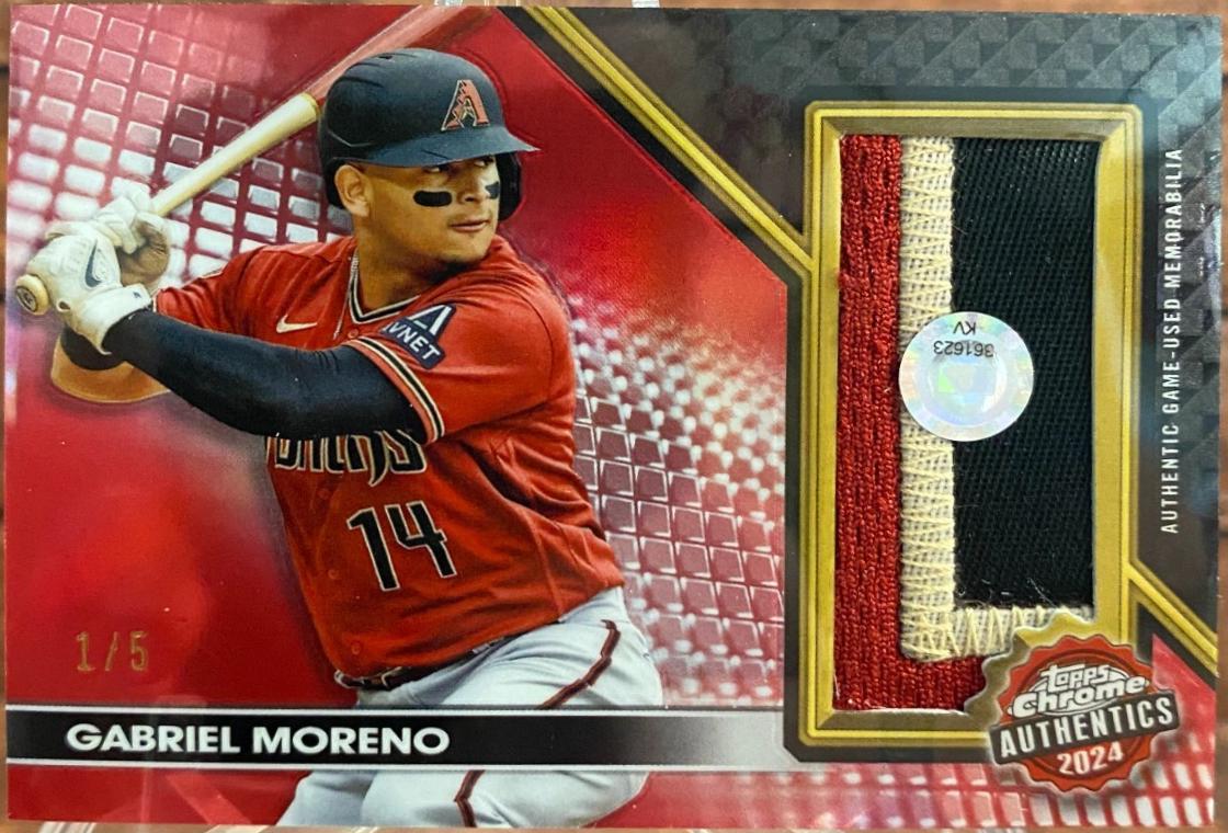Gabriel Moreno [Red Refractor] #TCA-GM
