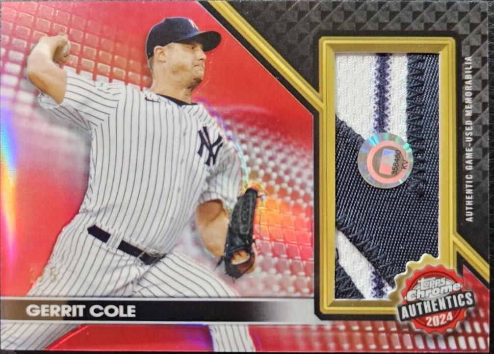 Gerrit Cole [Red Refractor] #TCA-GC