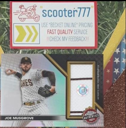 Joe Musgrove [Orange Refractor] #TCA-JM